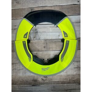 Milwaukee BOLT Hard Hat Sun Visor Brim 360° UV Protection Hi-Vis Yellow